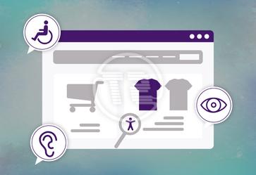 Ecommerce accessibility for screen reader